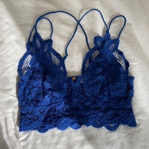 Free People blue bralette